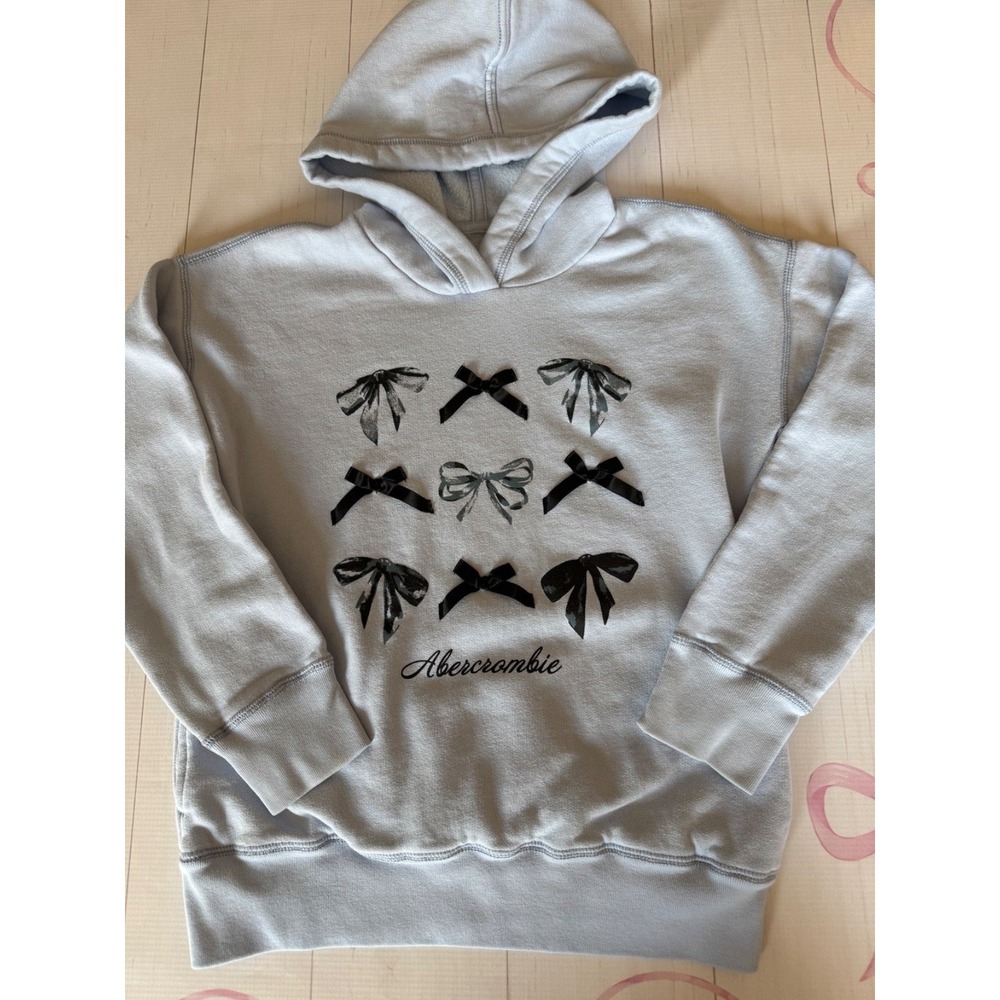 Abercrombie Kids Bow Hoodie Size 9/10
